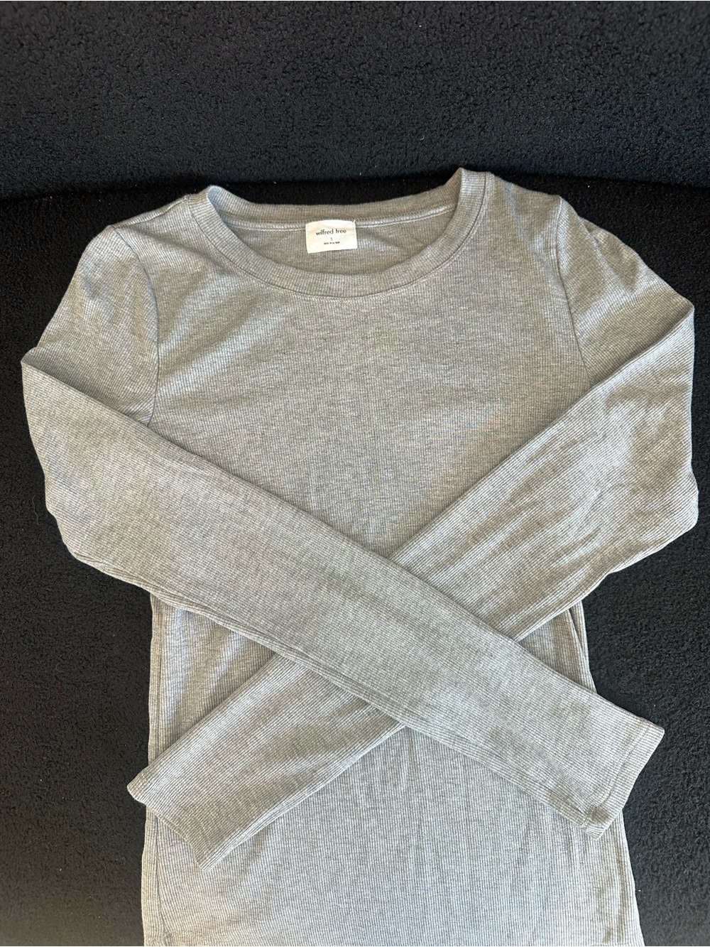 Aritzia Wilfred Ribbed Long Sleeve
